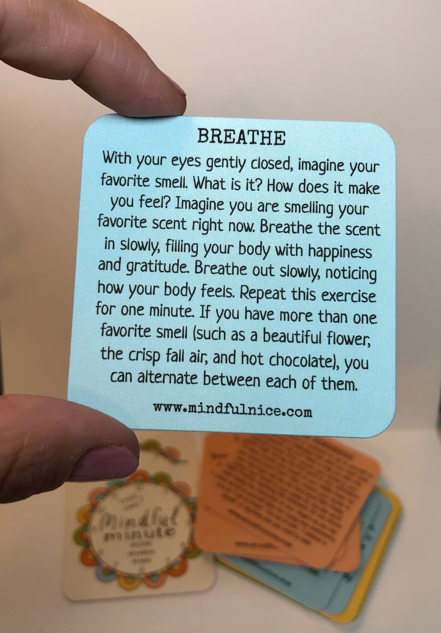 Mindful Minute Cards